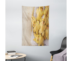 Homemade Rabbit Cookie Tapestry