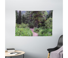 Jungle Trekking Getaway Wide Tapestry