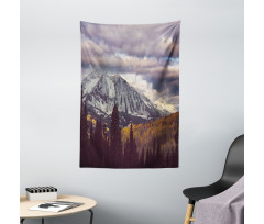 Autumn Season Mountains Tapestry