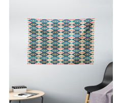 Braided Mosaic Art Wide Tapestry