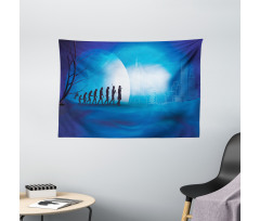 Nature to Big City Wide Tapestry