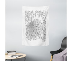 Blossoming Branch and Bird Tapestry