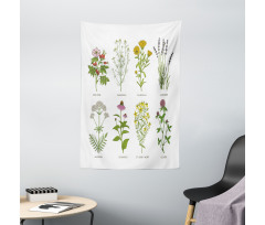 Natural Cosmetics Flowers Tapestry