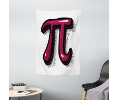 Cartoon Design Number Tapestry