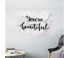 You are on Flowers Wide Tapestry