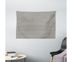 Simple Dots and Triangles Wide Tapestry