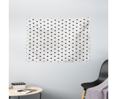 Simple Watermelon Slice Berry Wide Tapestry