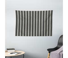 Abstract Quirky Zigzag Model Wide Tapestry