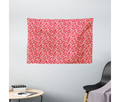 Lantern Cloud Flower Wide Tapestry