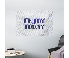 Positive Phrase Wide Tapestry