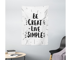 Creative Be Live Simple Tapestry