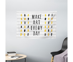 Strokes Wide Tapestry