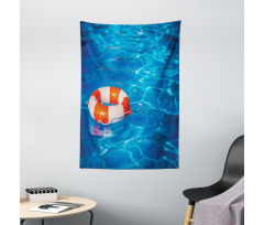 Clear Swimming Pool Tapestry