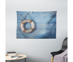 Shabby Nature Leisure Wide Tapestry