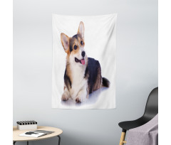 Pembroke Welsh Dog Lover Art Tapestry