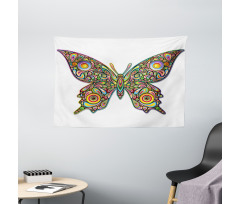 Butterfly Wide Tapestry