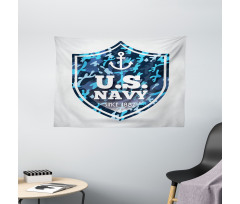 Naval Ship Marine Wide Tapestry