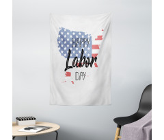 American Holiday Concept Tapestry
