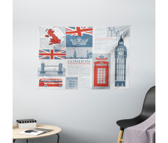 London United Kingdom Wide Tapestry