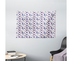 Spring Floral Gracious Animal Wide Tapestry