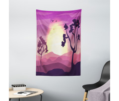 Gradient Landscape Tapestry