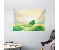 Sunrise on Rural Valley Wide Tapestry