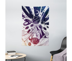 Dream Desert Landscape Tapestry