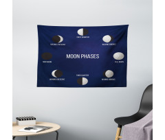 Crescent Phase Astronomy Wide Tapestry