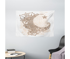 Mystic Oriental Paisley Wide Tapestry