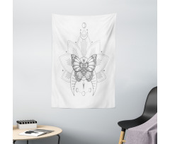 Butterfly Floral Mystic Tapestry