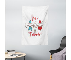 Sweetest Offer Buddies Tapestry