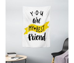 Buddy Motivation Art Tapestry