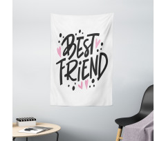 Girly Lettering Tapestry