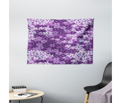 Spring Romantic Meadow Wide Tapestry