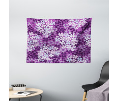 Hydrangea Lilacs Field Wide Tapestry