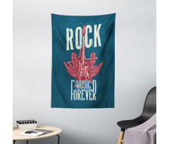 Microphones and Wings Tapestry