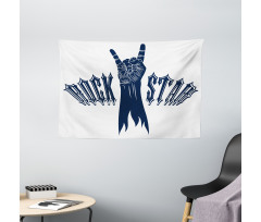 Rock Star Wide Tapestry