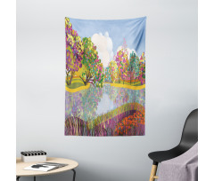 Vibrant Botany River Tapestry