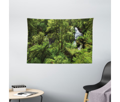 Rainforest Fall River Wide Tapestry