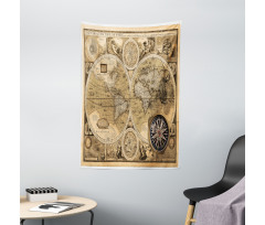 Accvrat Map of World Tapestry