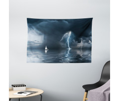 Yacht at the Ocean Wide Tapestry
