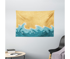 Grange Waves Stars Wide Tapestry