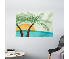 Modern Summer Wide Tapestry