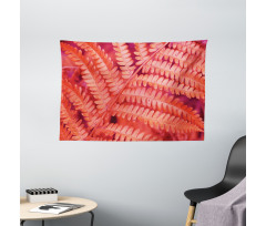 Close up Fern Leaf Wide Tapestry