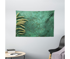 Agriculture Art Wheat Wide Tapestry