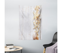 Seashells and Starfish Tapestry