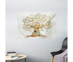 Forest Home Family Tree Wide Tapestry