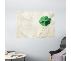 Close up Photo of Shamrock Wide Tapestry