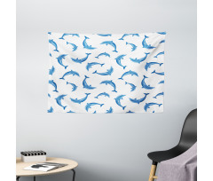 Wildlife Under the Sea Wide Tapestry