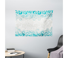 Floral Classic Design Wide Tapestry